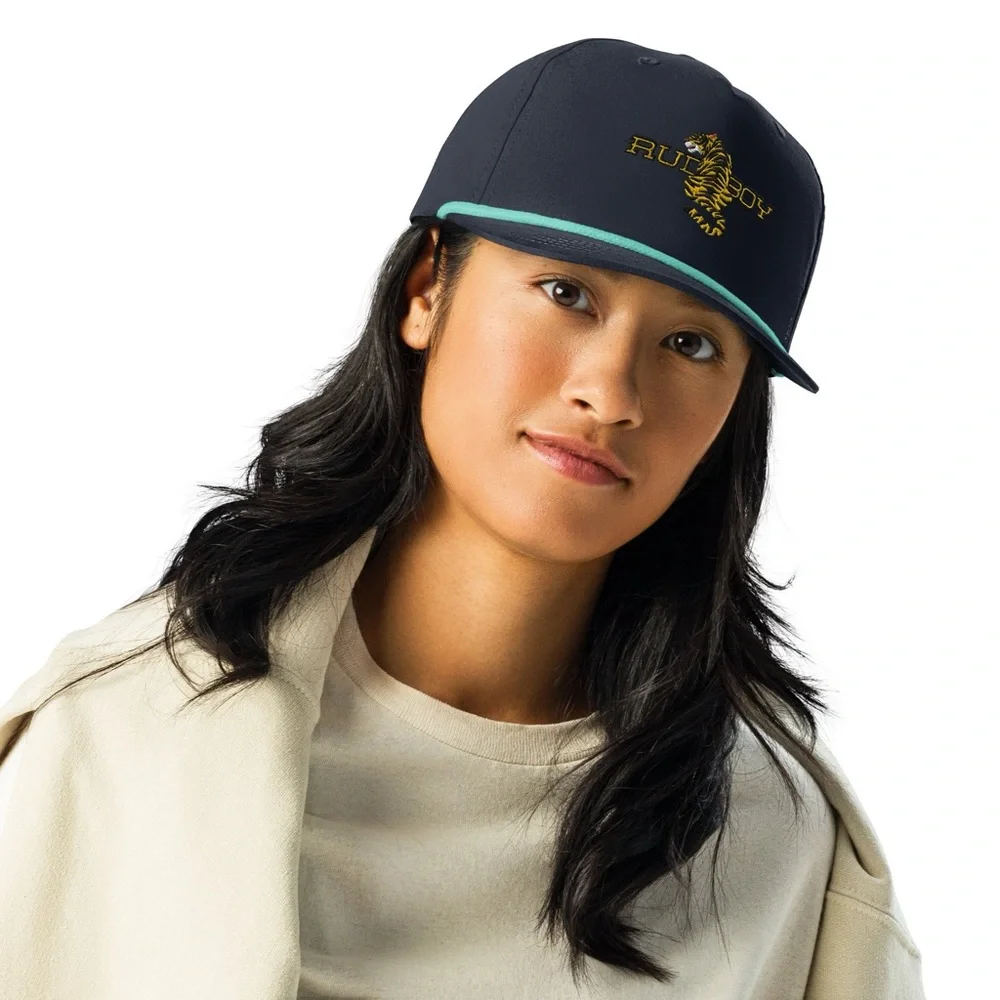 Tiger Style Golf Rope Hat - Picture 1 of 9